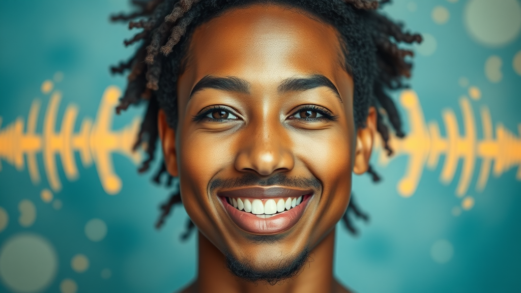 Healthy person radiant with energy after bioresonantie treatment